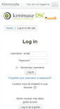 Mobile Screenshot of moodle.kimmagedsc.ie